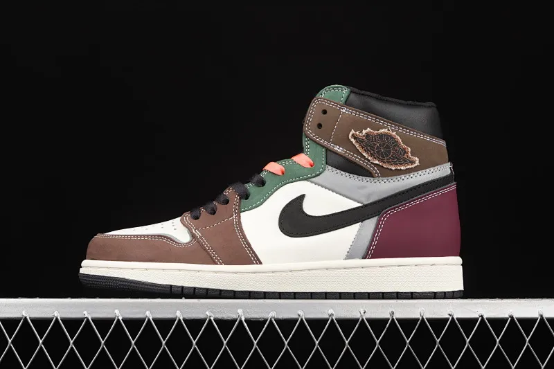 All categories Air Jordan Jordan series basketball shoes Air Jordan 1 High Air Jordan 1 High OG "Hand Crafted" AJ1 Joe 1 color stitching DH3097-001